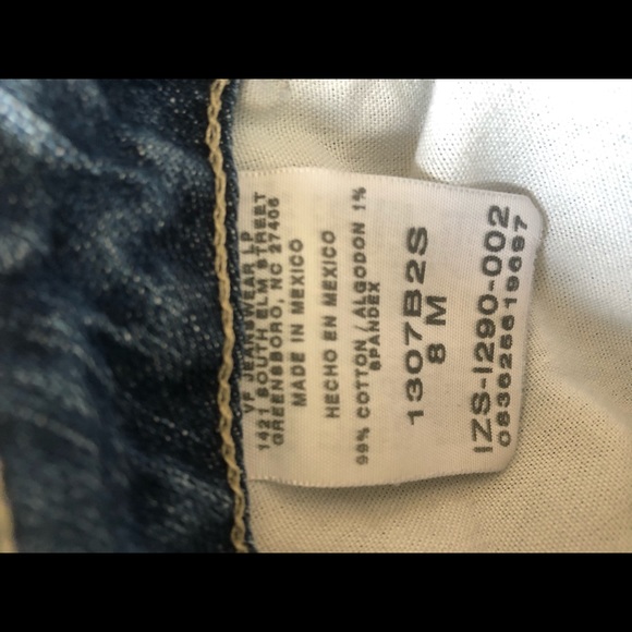 VF Jeanswear Riders Jeans size 8 - Picture 4 of 6